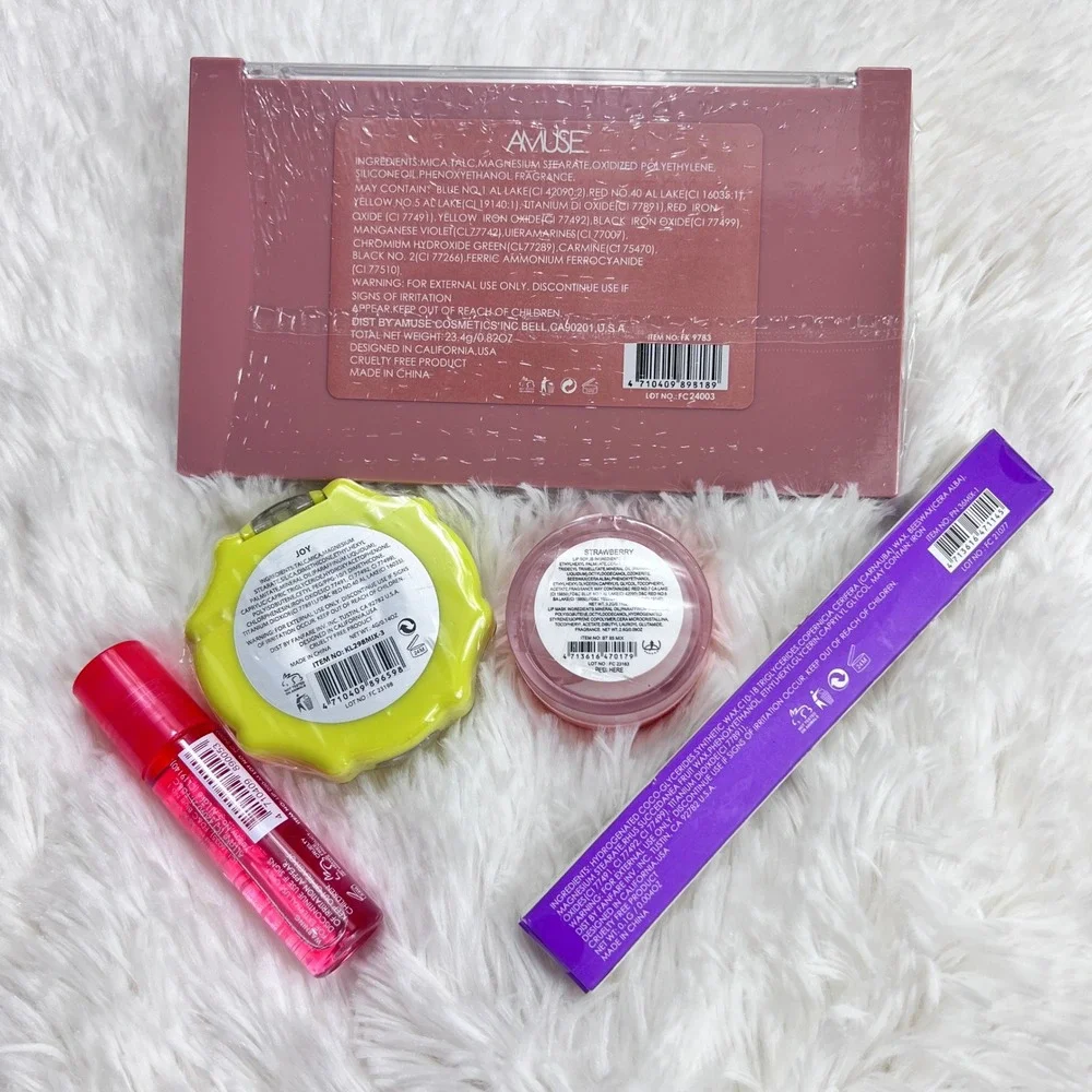 Makeup Bundle 5 Pc Amuse Beauty‎ Lot New Sealed Cosmetics